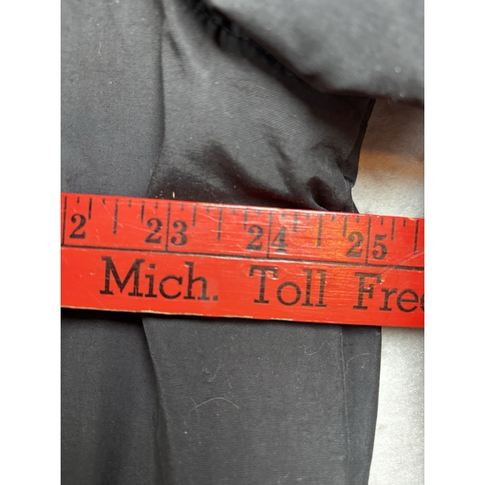 Western Michigan University College Of Aviation Winter Jacket Mens XL Black Logo - Picture 6 of 13